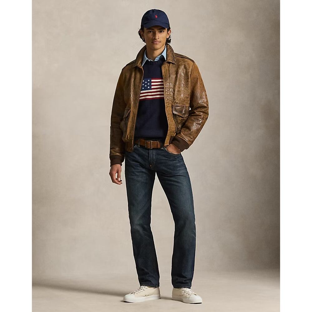 Polo by Ralph Lauren Men’s Dark Blue Slim Straight Jeans